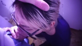 Gagging Facial Cumshot Cum Blowjob Asian GIF