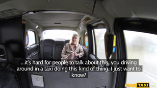 В качестве оплаты такси мужик получает от блондинки секс