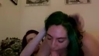 Threesome Thick Oral OnlyFans Deepthroat Blowjob Big Dick GIF