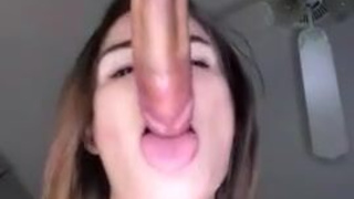 Deepthroat Cum Blowjob BWC GIF