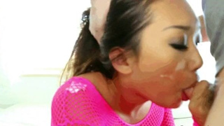 Deepthroat Asian GIF