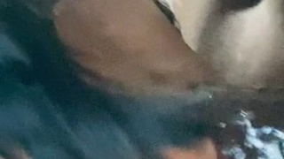 Spit Slow Sloppy POV Gagging Face Fuck Ebony Couple Ebony Choking Blowjob GIF