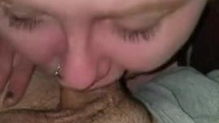 Sloppy Deepthroat Blowjob GIF