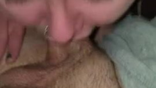 Sloppy Deepthroat Blowjob GIF