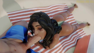 Softcore SFM Ruined Orgasm Public Overwatch Gamer Girl Fast Deepthroat Cum In Mouth Cum Cartoon Blowjob Big Tits Big Dick Big Balls Big Ass Beach GIF