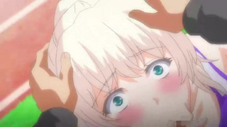 Hentai Deepthroat Cumshot GIF