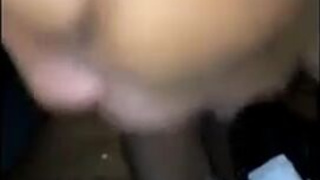 Spit Face Fuck Ebony Couple Deepthroat GIF
