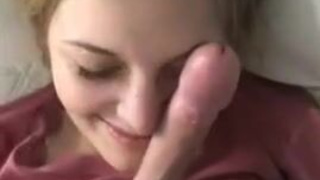 Teen Deepthroat Blowjob GIF