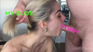 Pornstar Deepthroat Blowjob GIF