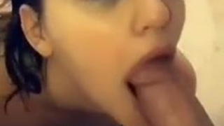 Mia Malkova Deepthroat Cute Blowjob Blonde Bath Ass GIF