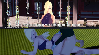 Naruto Harem (sakura, Ino, Tsunade, Shizune, Samui) 3d Animated