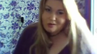 Русская толстуха в секс видео чате