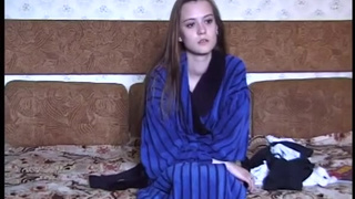 Русская девушка Карина на кастинге у Вудмана