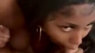 Throat Fuck Teanna Trump Eye Contact Ebony Deepthroat Cumshot Blowjob BWC GIF