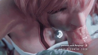 Saliva POV Hentai Facial Deepthroat Cumshot Animation 3D GIF