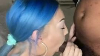 OnlyFans Interracial Hotwife Deepthroat Cuckold Blowjob BBC GIF