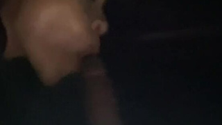 Deepthroat Car Sex Blowjob GIF