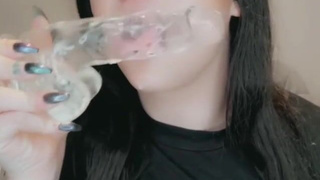 Dildo Deepthroat Blowjob GIF