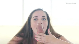 Teen Deepthroat Blowjob GIF