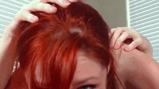 Redhead Deepthroat GIF