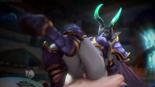 Warcraft Dreadlord Jaina Animation [3mins]