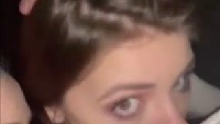 Sloppy Megan Rain Eye Contact Deepthroat Blowjob Adriana Chechik GIF