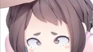 Hentai Deepthroat Big Dick GIF