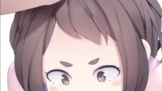 Hentai Deepthroat Big Dick GIF