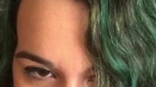 Wife Submissive Spit Orgasm Latina Handjob Goth Deepthroat Blowjob GIF
