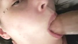 Face Fuck Deepthroat Cum In Mouth GIF