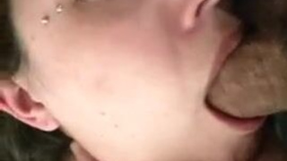 Face Fuck Deepthroat Cum In Mouth GIF