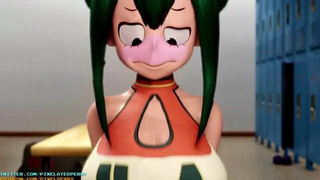 Hentai Futanari Face Fuck Deepthroat 3D GIF