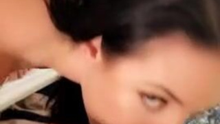 Deepthroat Blowjob Angela White GIF