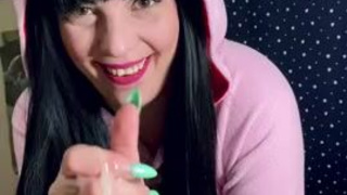 Nails Lipstick Deepthroat Cumshot Cum Costume Cosplay Blowjob GIF