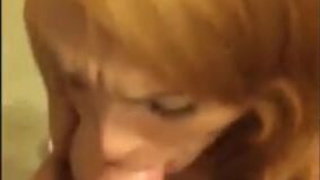 Redhead Deepthroat GIF