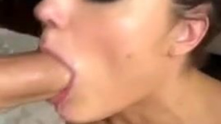 Throat Fuck Spit Sloppy Rough Oral Gagging Face Fuck Deepthroat Blowjob Adria Rae GIF