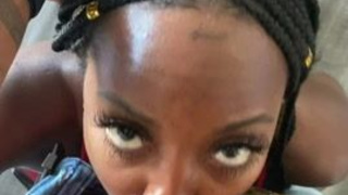 Ebony Deepthroat Busty BBC GIF