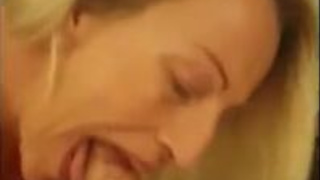 UK Step-Mom POV English Deepthroat British Blowjob Big Tits GIF