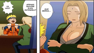 Naruto And Tsunade Comic