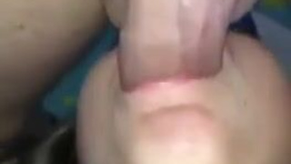 Teen Natural Tits Face Fuck Deepthroat Brunette Blowjob Big Dick GIF