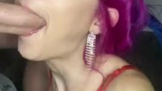 UK Teen Sloppy Petite OnlyFans MILF Hotwife Deepthroat Close Up British Blowjob Big Dick GIF